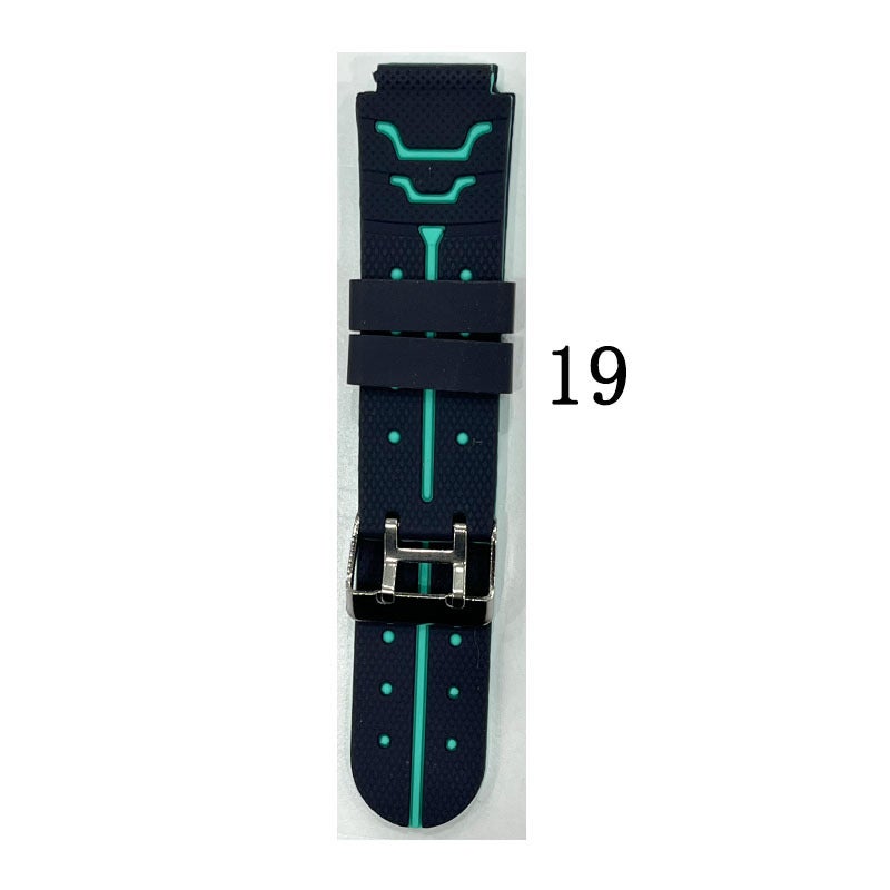 Wangzhou Watch Accessories Phone Strap Children Smart Watchband Silicone Watchband Smart Phone 16Mm Rubber Watchband - Image 1